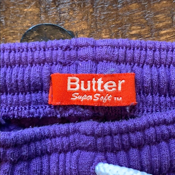 Juniors Purple butter joggers size small size xs - Picture 2 of 3